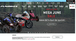 Desktop Screenshot of funbikes.co.uk